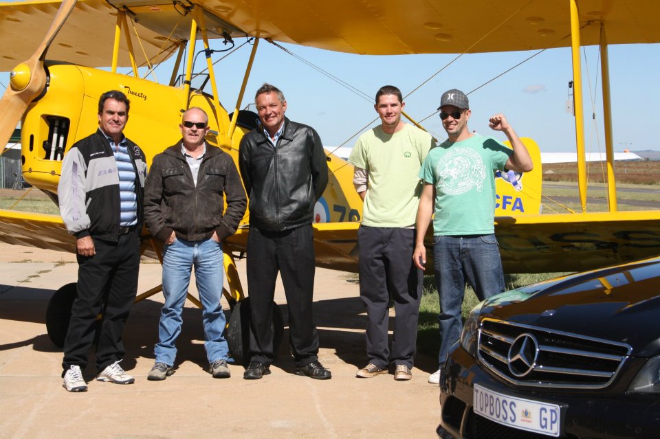 Getting Ready for Flight In The Tiger Moth